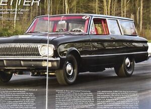 New Listing1962 FORD FALCON STATION WAGON MODIFIED 408 V8 RACER 5 PG ARTICLE
