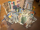 Large lot of Fishing/Camping/Outdoor themed scrapbook supplies