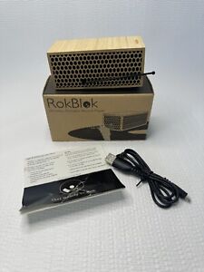 RokBlok - Portable Bluetooth Vinyl Record Player - As Seen On Shark Tank *READ*