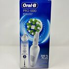 Oral-B Pro 1000 Rechargeable Electric Toothbrush 3 Cleaning Modes - White
