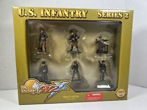 21st Century #20002 WWII U.S. Infantry Set #2 6 Figures 1/32 Scale MIB