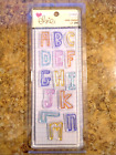 Love, Elsie Clear Stamps Zoe 27 pieces Alphabet Multicolor Scrapbooking New