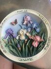 Bradford Exchange “The Iris Garden” By Lena Liu. Plate # A15728