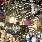 13.6 LB Vintage Junk Drawer Bulk Tangled Jewelry Lot Unsearched Untested HERMES