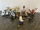 Papo And Schleich Mixed Medieval Figures lot  Knights Horses