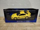 NEW AUTOART FORD SALEEN MUSTANG S351 COUPE #72720 1:18 DIECAST MODEL CAR YELLOW