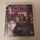 Folklore (Ps3 Sony PlayStation 3, 2007) COMPLETE CIB VERY GOOD CONDITION