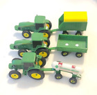 John Deere Ertl 1:64 Scale Mixed Tractor Farm Implements Lot
