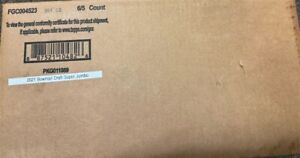 2021 BOWMAN DRAFT SUPER JUMBO BASEBALL FACTORY SEALED HOBBY CASE 6 BOX AUTO RCS