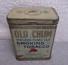 vintage Old Chum Virginia Flake Cut tobacco tin