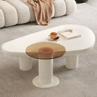 Guyii Coffee Table Set Modern Living Room Coffee Table with Side Table End Table