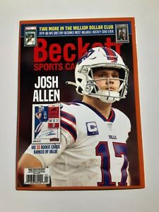 Josh Allen Beckett Rookie card DA  Exclusive Promo Card Insert  Buffalo  Bills