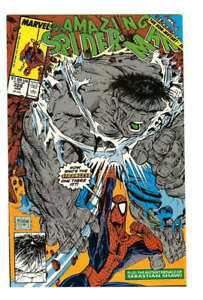 AMAZING SPIDER-MAN #328 9.2 // MCFARLANE COVER ART MARVEL COMICS 1990