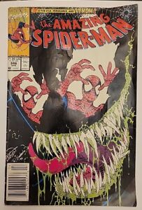 Amazing Spider-Man #346 (1991) Newsstand Low Grade