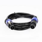1x Speakon Cable Pro Audio Speaker Male to Male Wire 16 AWG NL4FC Connector 10FT