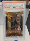 2023 Gold Standard Justin Fields Heart Of Gold 3 Color Patch Gold 3/49! PSA 9