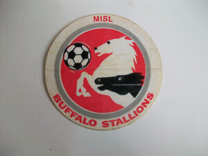 Buffalo Stallions Buffalo NY MISL soccer vintage sticker, unused