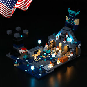 BrickBling LED Light Kit for LEGO Minecraft The Deep Dark Battle 21246 Lighting