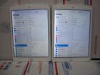 Lot of 2 Apple iPad Air 2 A1567 Silver Brightness Issue No Bundle