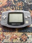 Nintendo Game Boy Advance Console System - Clear Glacier Tested Working