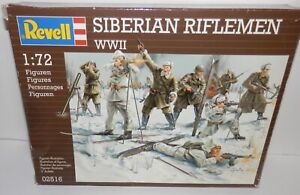 Revell 1:72 WWII Siberian Riflemen Kit #02516