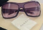 Gucci Sunglasses 1999 Vintage Purple Square Wrap Silver GG 1510/S Z5C 66 16 120