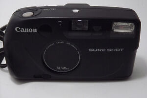 New ListingCanon 35mm Sure Shot 28/48mm Lens Point & Shoot Film Camera Untested