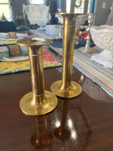 New ListingPAIR OF VINTAGE ORSKOV CANDLESTICK CANDLE HOLDERS - MADE IN THAILAND