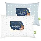 2-Pack Toddler Pillow - Soft Organic Cotton Toddler Pillows for Sleeping - 13...