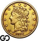 1836 Half Eagle, $5 Gold Classic Head, XF Bid Spreads $1000/$1200 ** Free S/H!