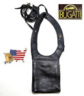 REAL LEATHER Men's Underarm Shoulder Anti-Theft Bag Pouch Wallet, by BUGATTI NEW