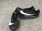 Nike Zoom Rival S Mens Cleats Shoes 7 Black/White Track Sprint Spikes Sneakers