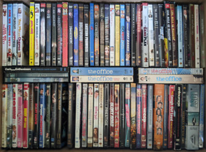 Lot of 50 DVD Movies Wholesale Assorted Mixed Genre Free Shipping