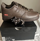 SUPREME/NIKE AIR FORCE 1 LOW SP (BROWN) SHOES FW23 WEEK 11 (100% AUTHENTIC) NEW