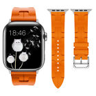 Silicone Single Tour Band For Apple Watch Series 9 8 7 6 5 Ultra 2 44/45/49mm