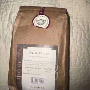 The Tao of Tea Puer Velour, 1-Pound 12/24