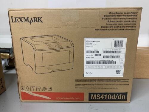 Brand New 35S0200 LEXMARK MS410DN Monochrome Laser Printer 35S0200 Sealed Box