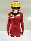 Half Body 1/5 Michele Alboreto Ferrari 1985 Formula 1 + Helmet