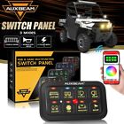 AUXBEAM RGB 8 Gang Switch Panel Light Bar Relay System for Can-Am Maverick X3