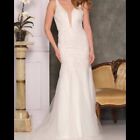 Mermaid Wedding gown in Ivory Size 8