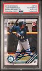 New ListingJulio Rodriguez 2019 Bowman #BP33 PSA 10 Auto Signed Rookie Card Mariners ROY