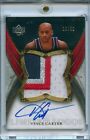 2006-07 UD Exquisite Collection Vince Carter /50  Limited Logos Patch Auto