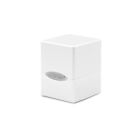 Ultra Pro E-15584 Satin Cube Deck Box-Arctic White