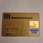 BankAmericard Vintage 1996 visa Cc Old Logo Expired 1996 new And Unsigned....