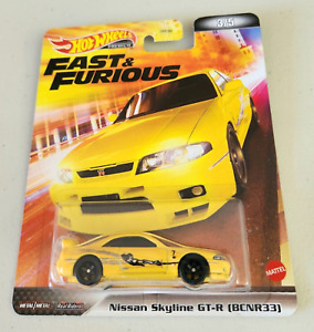 Hot Wheels Nissan Skyline GT-R BCNR33 #3 - Replica Entertainment:Fast & Furious