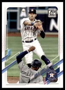 2021 Topps Series 1 Base #253 Carlos Correa - Houston Astros