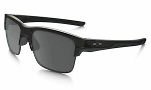 [OO9316-03] Mens Oakley Thinlink Sunglasses - Polished Black | Black Iridium