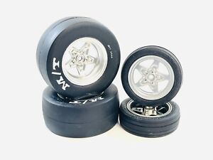 New Losi 22S Drag Car Front & Rear Wheels & Tires: Mickey Thompson ET Drag 12mm