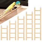 YHNTGB 5pcs Wooden Bird Ladder, Bird Ladders for Parrots, Wood Ladder for Cage 5