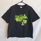 Nascar Danica Patrick Racing T Tee Shirt Double Sided Graphic Go Daddy XL Y2K